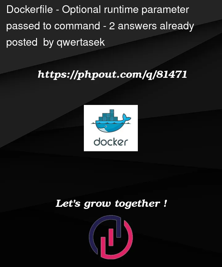 Question 81471 in Docker