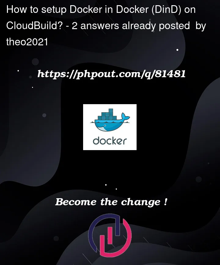 Question 81481 in Docker