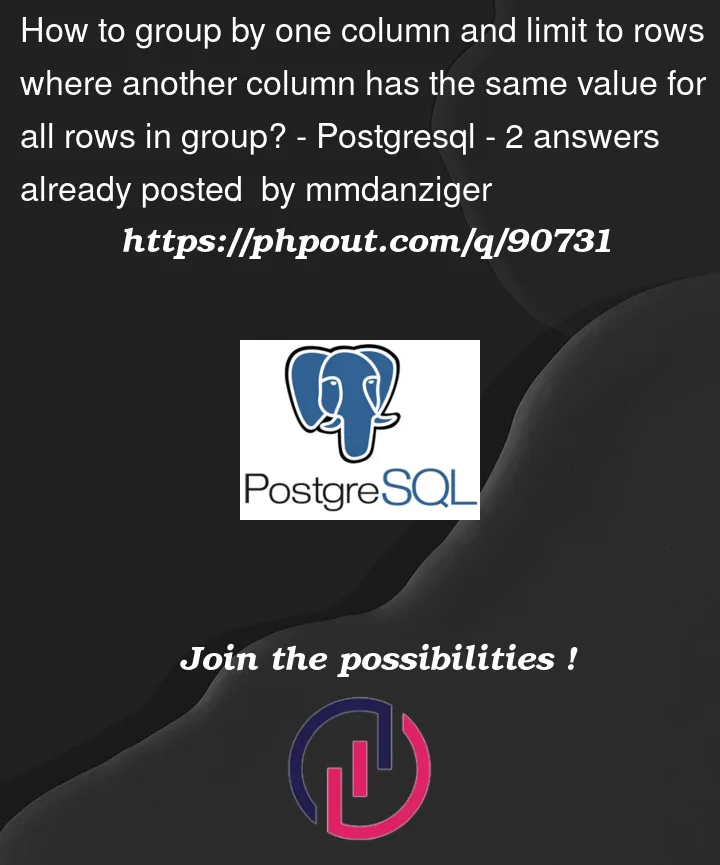 Question 90731 in PostgreSQL