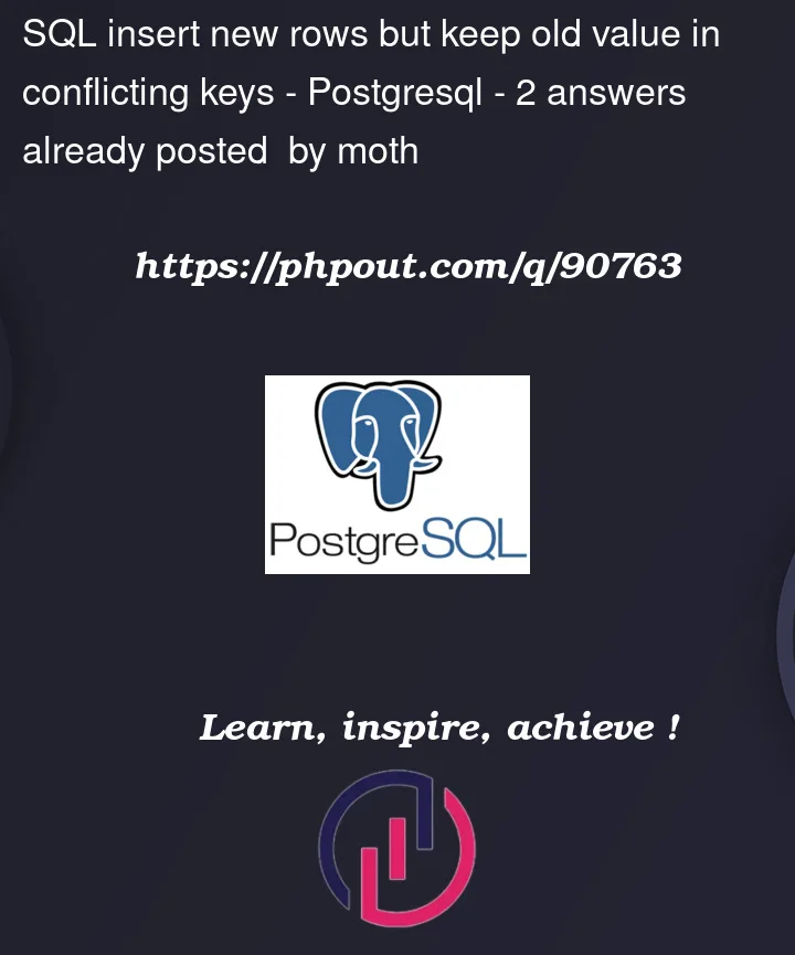 Question 90763 in PostgreSQL