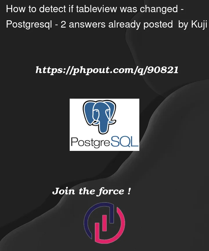 Question 90821 in PostgreSQL