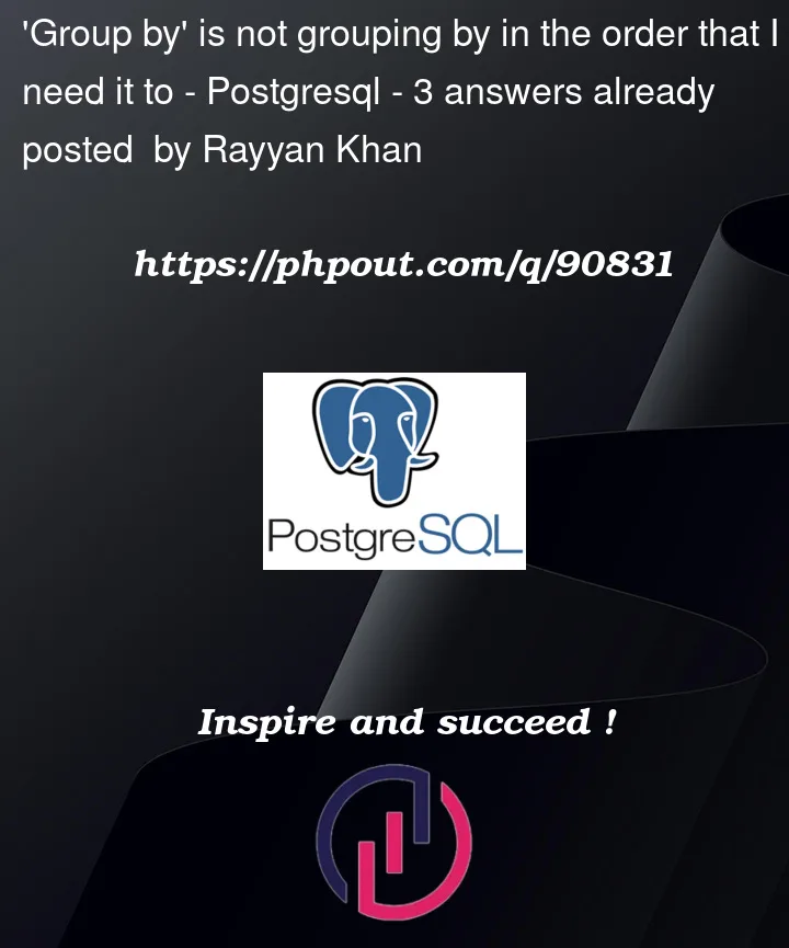 Question 90831 in PostgreSQL