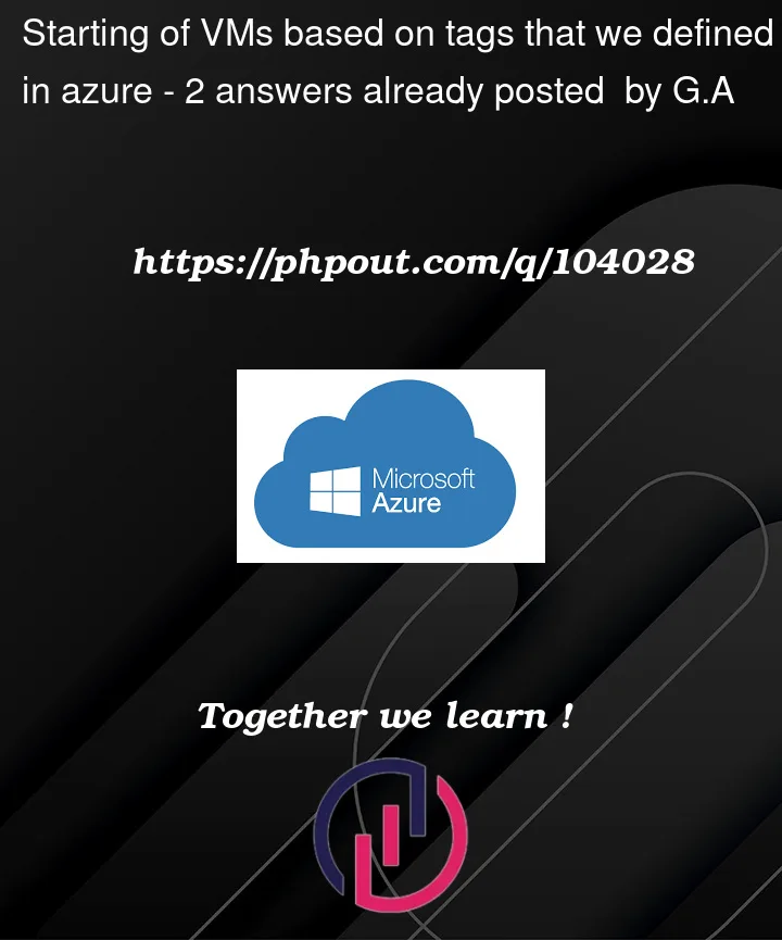 Question 104028 in Azure