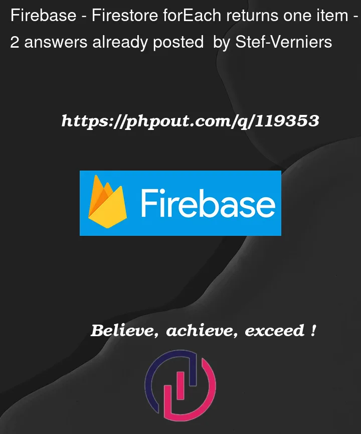 Question 119353 in Firebase