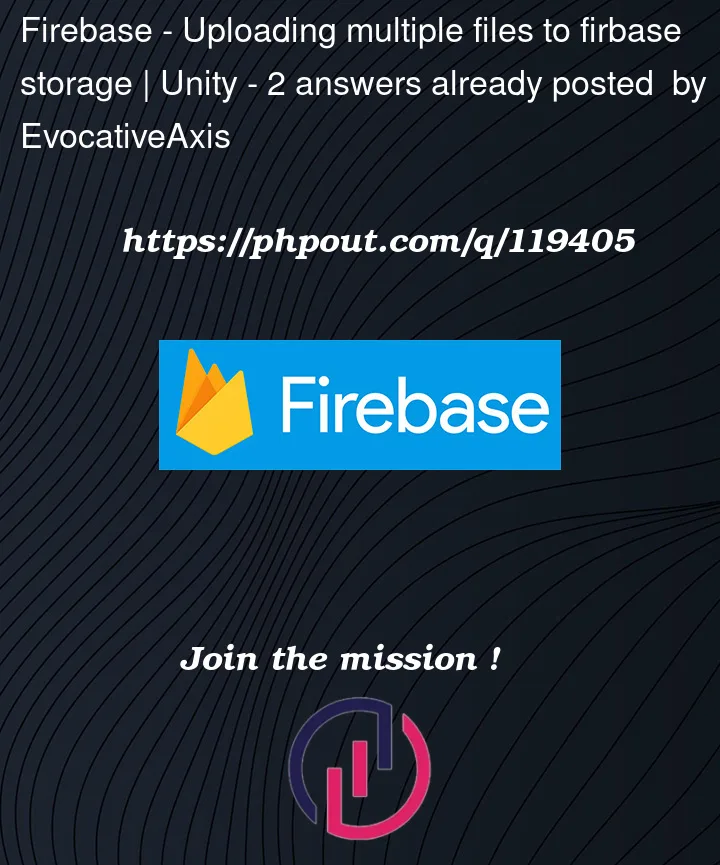 Question 119405 in Firebase