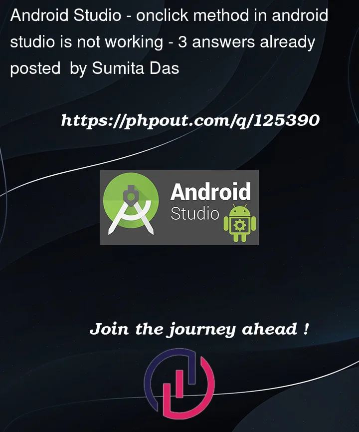 Question 125390 in Android Studio