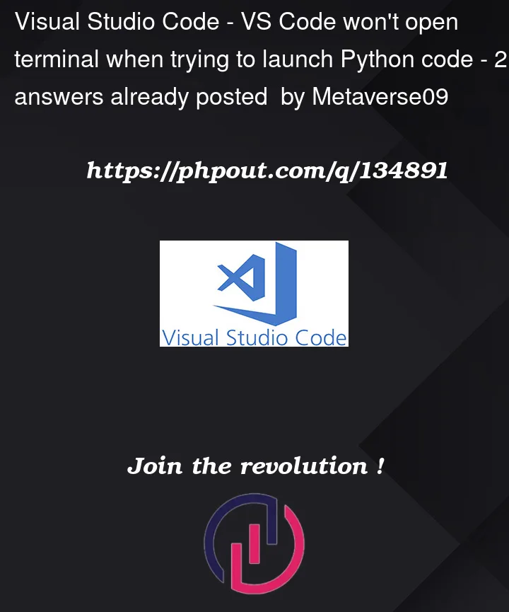 Question 134891 in Visual Studio Code