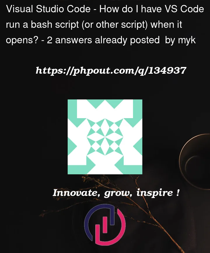 Question 134937 in Visual Studio Code