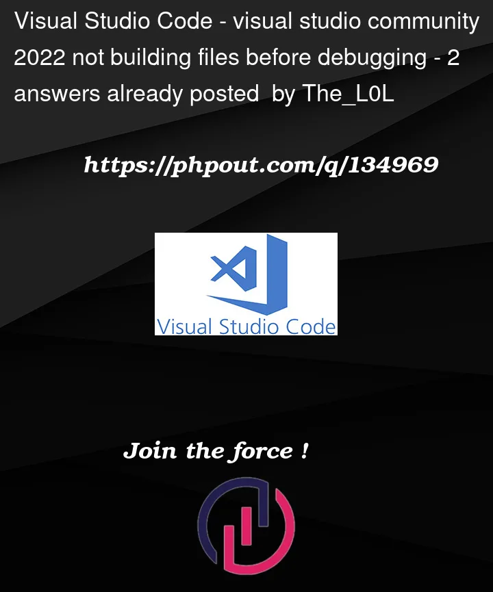 Question 134969 in Visual Studio Code