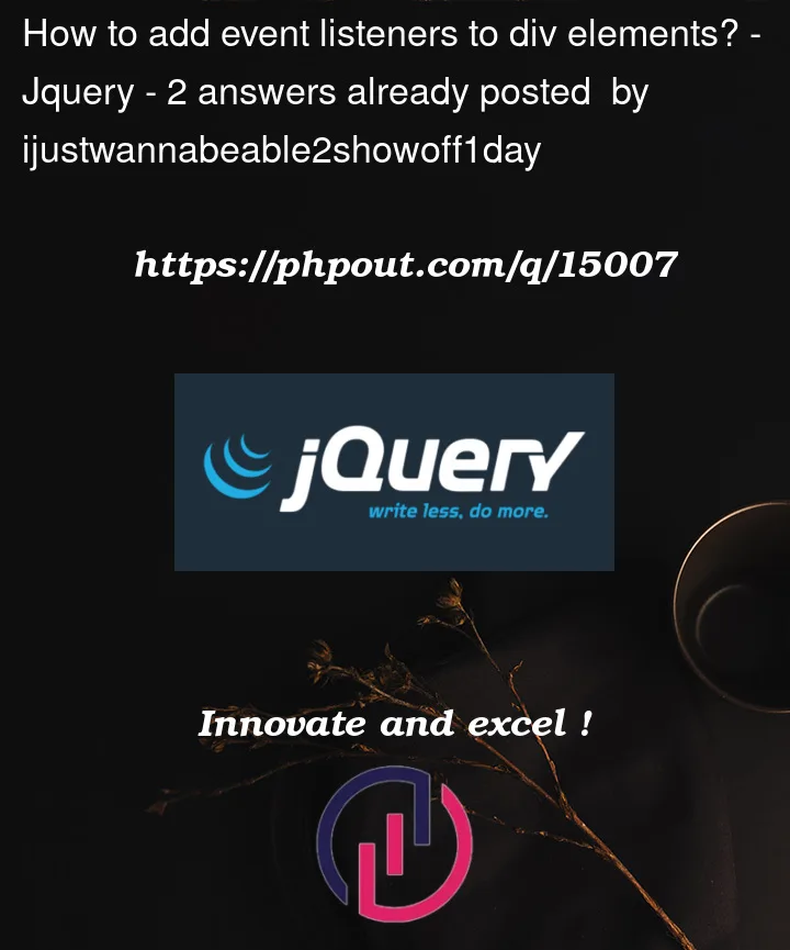 Question 15007 in Jquery