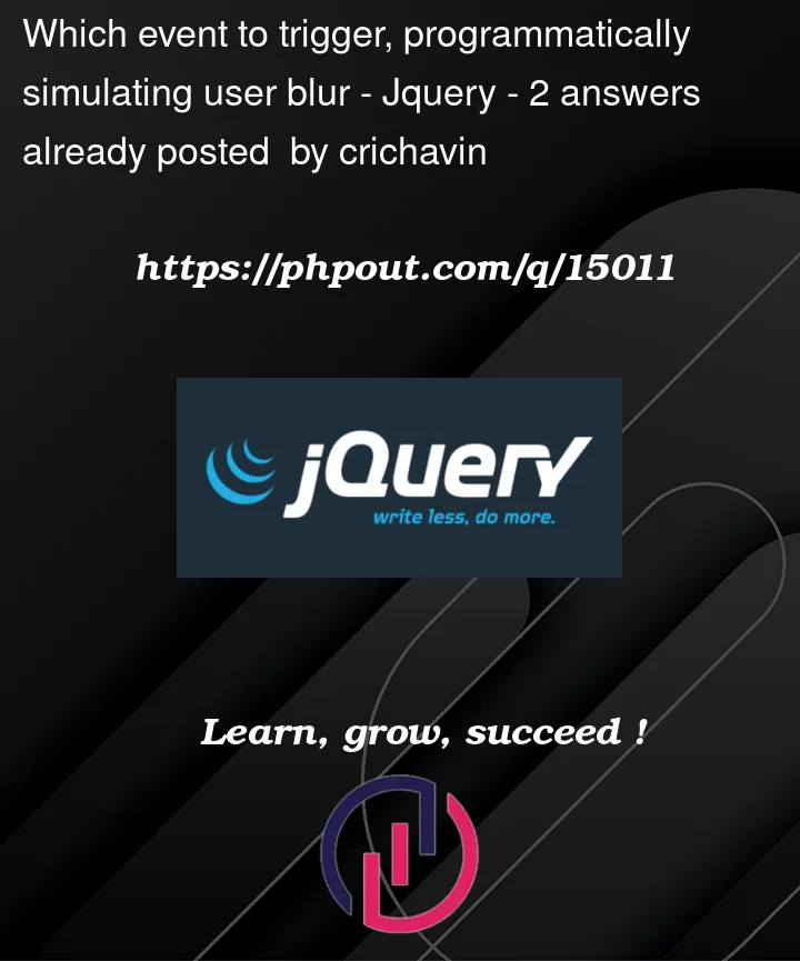 Question 15011 in Jquery