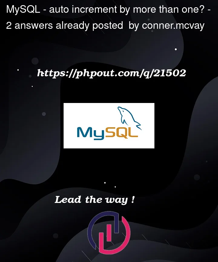 Question 21502 in Mysql