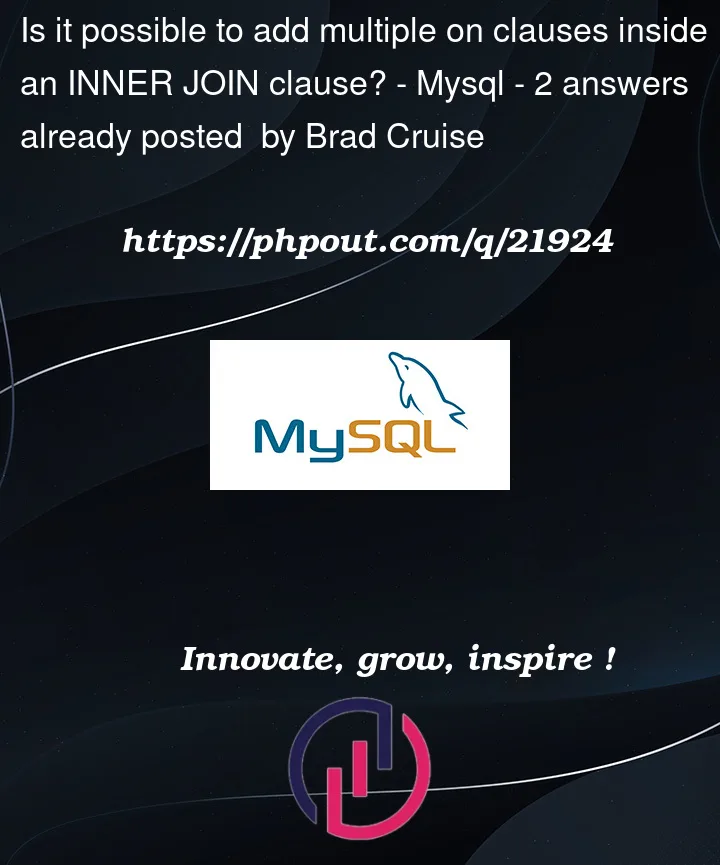 Question 21924 in Mysql