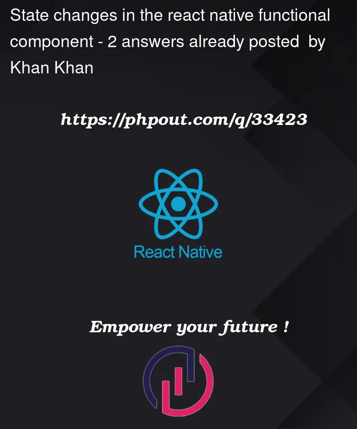 Question 33423 in React native