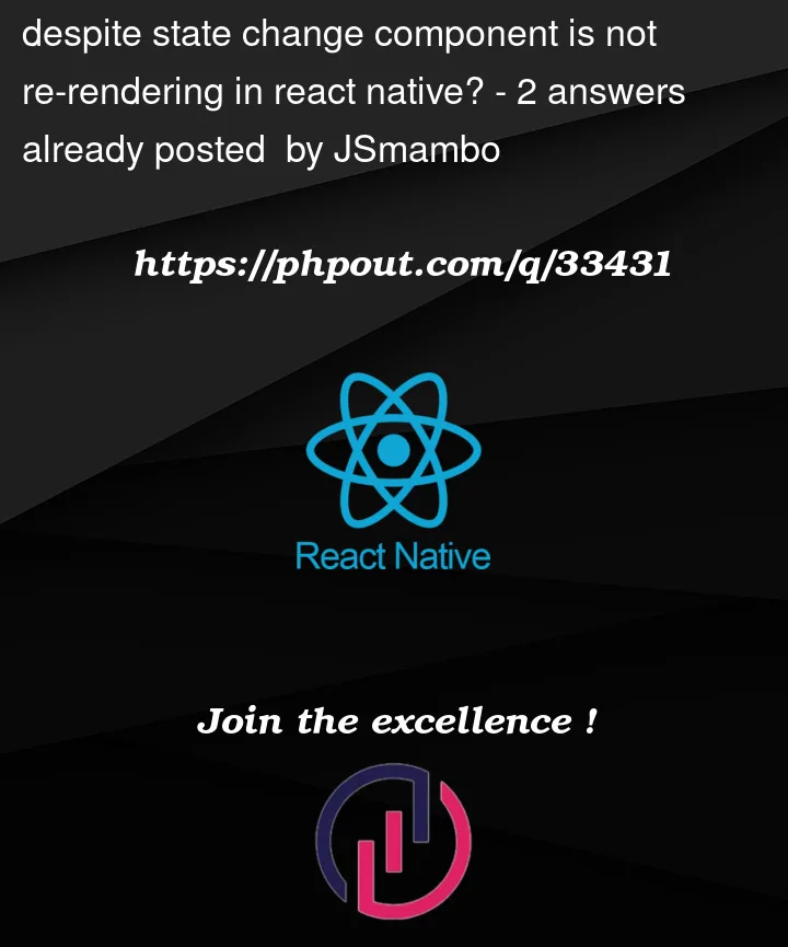 Question 33431 in React native