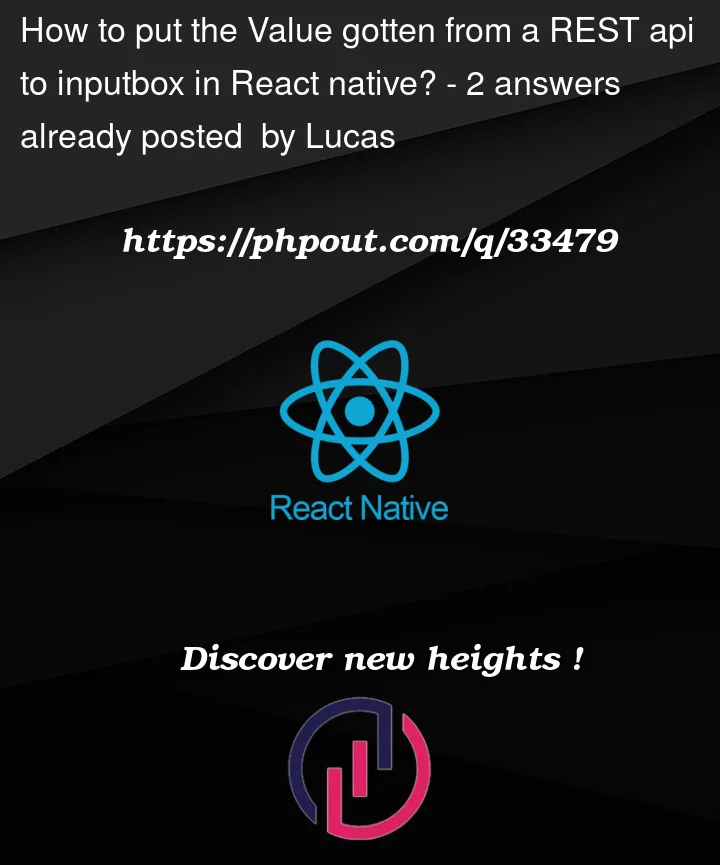 Question 33479 in React native