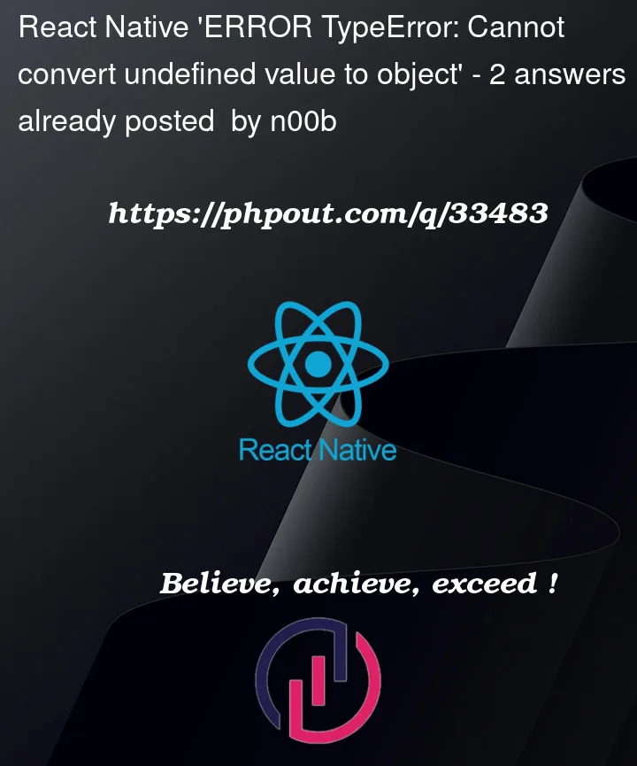 Question 33483 in React native