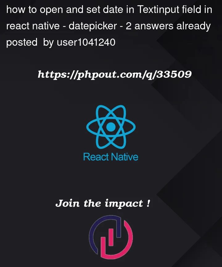 Question 33509 in React native