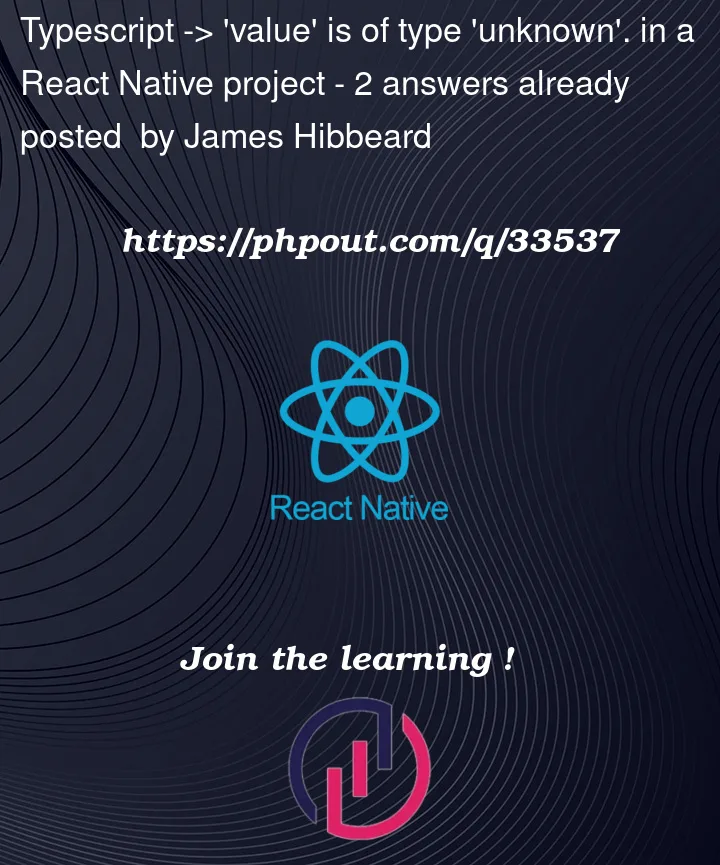 Question 33537 in React native