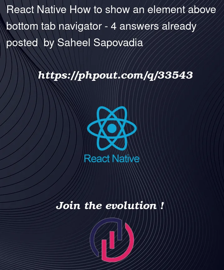 Question 33543 in React native