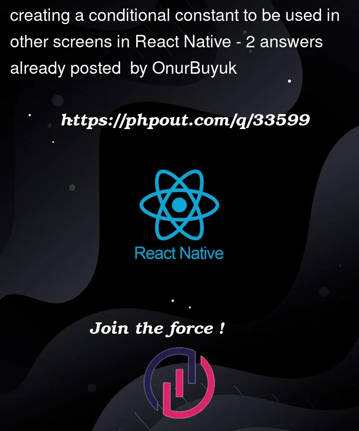 Question 33599 in React native