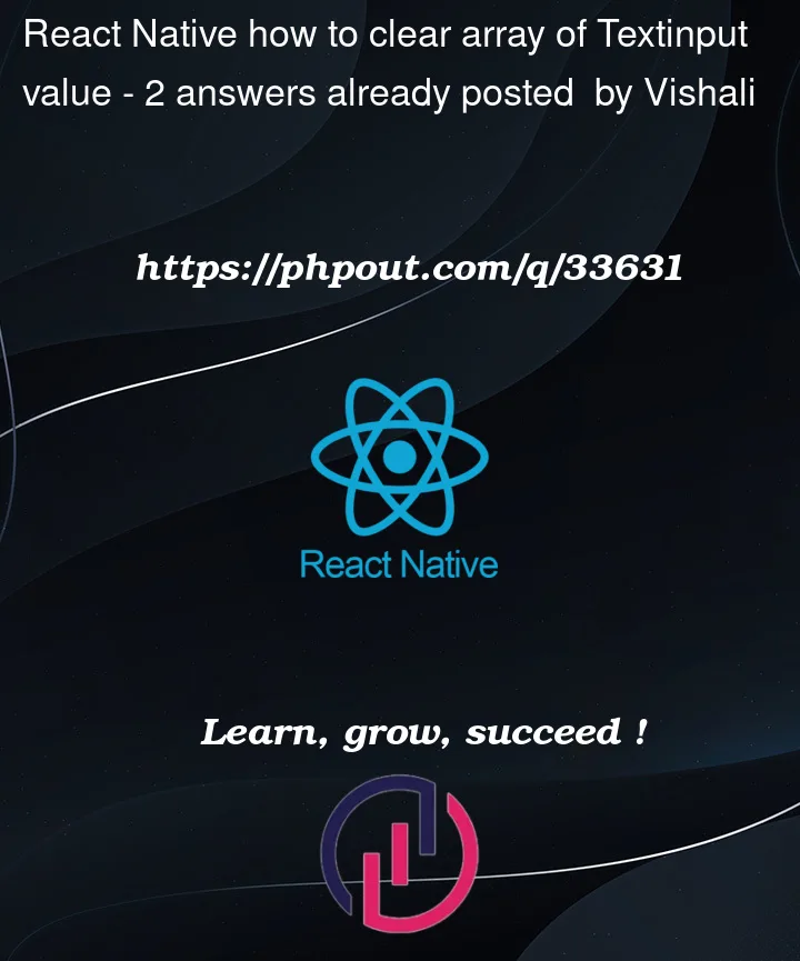 Question 33631 in React native