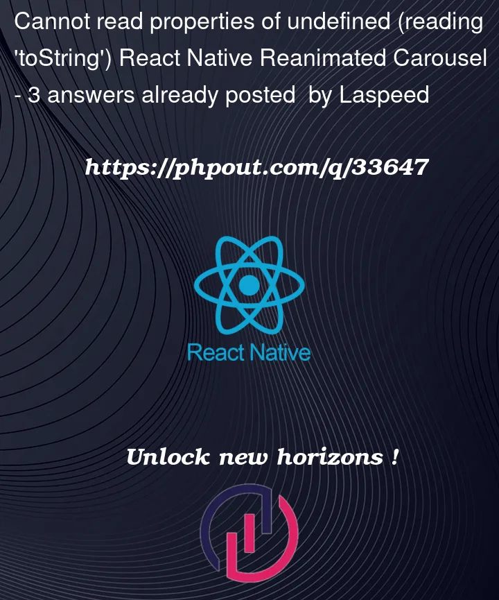 Question 33647 in React native