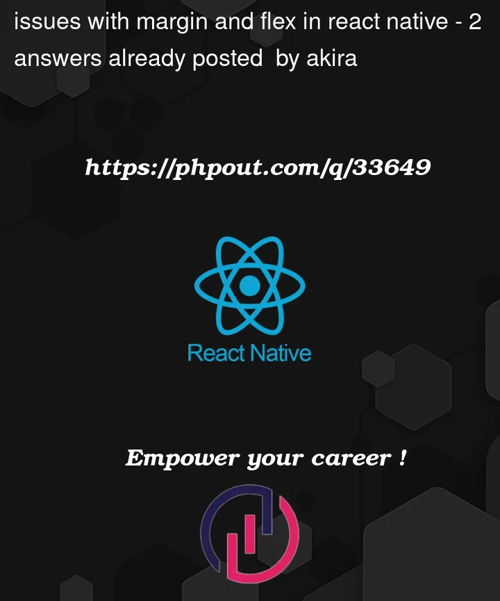 Question 33649 in React native