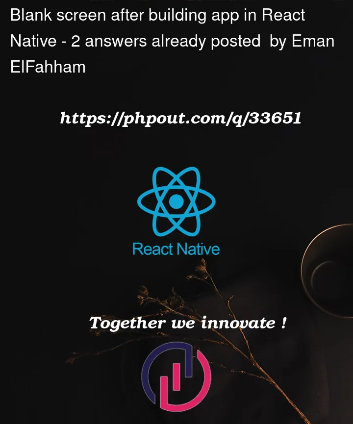 Question 33651 in React native