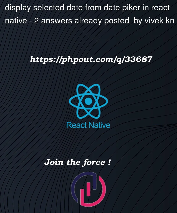 Question 33687 in React native