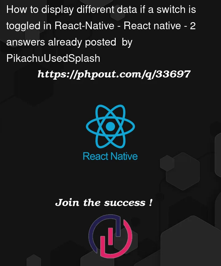 Question 33697 in React native