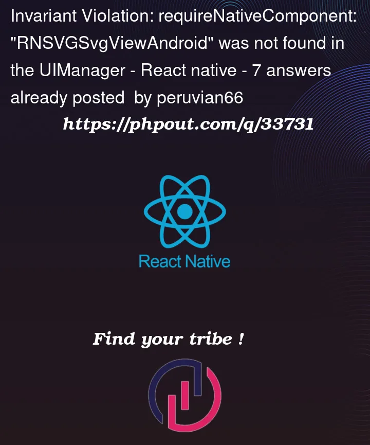 Question 33731 in React native