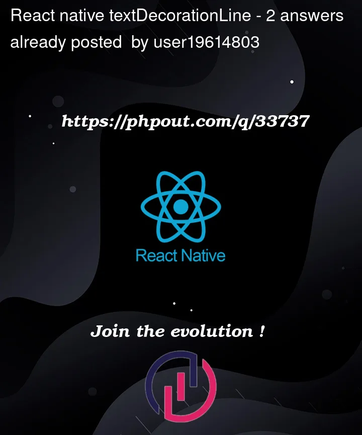 Question 33737 in React native