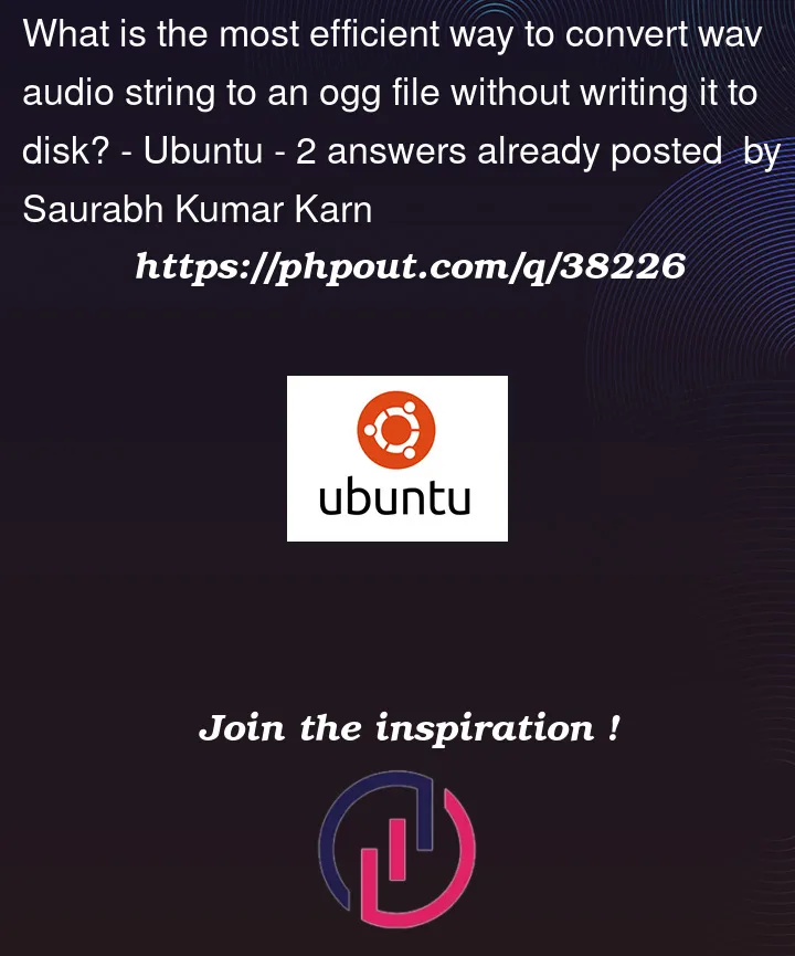 Question 38226 in Ubuntu