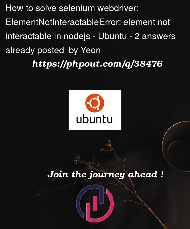 Question 38476 in Ubuntu