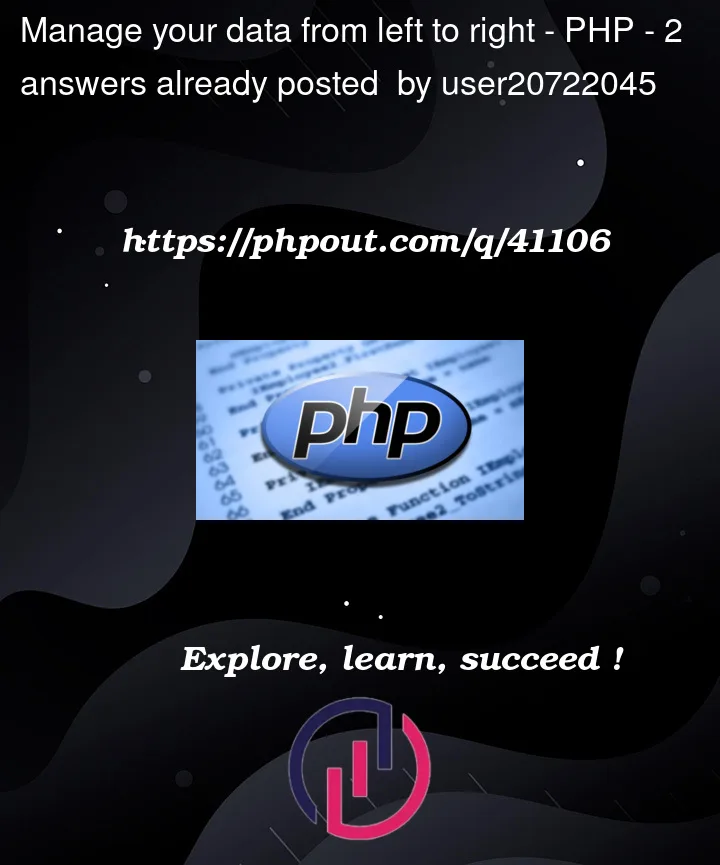 Question 41106 in PHP