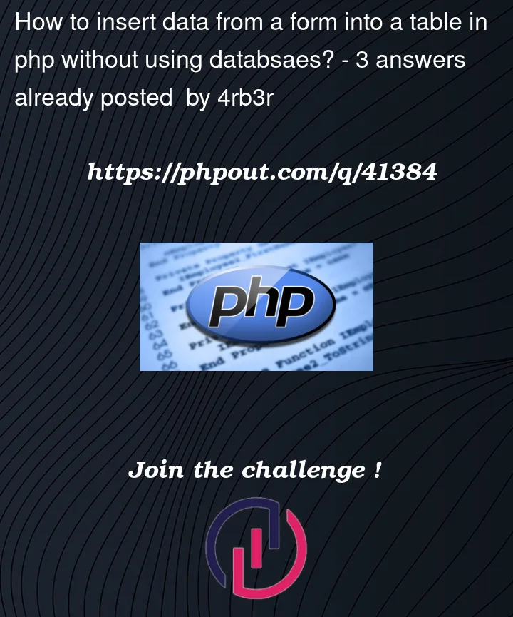 Question 41384 in PHP