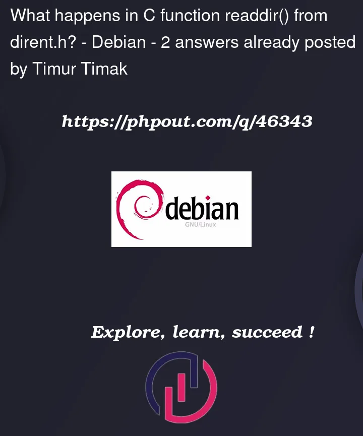 Question 46343 in Debian