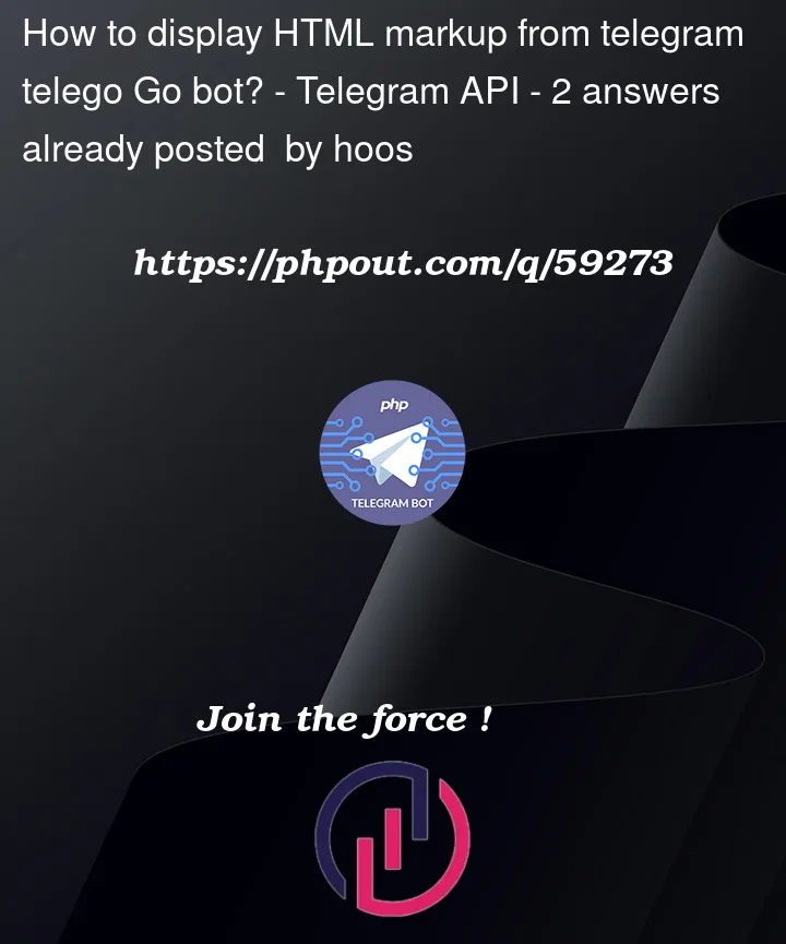 Question 59273 in Telegram API