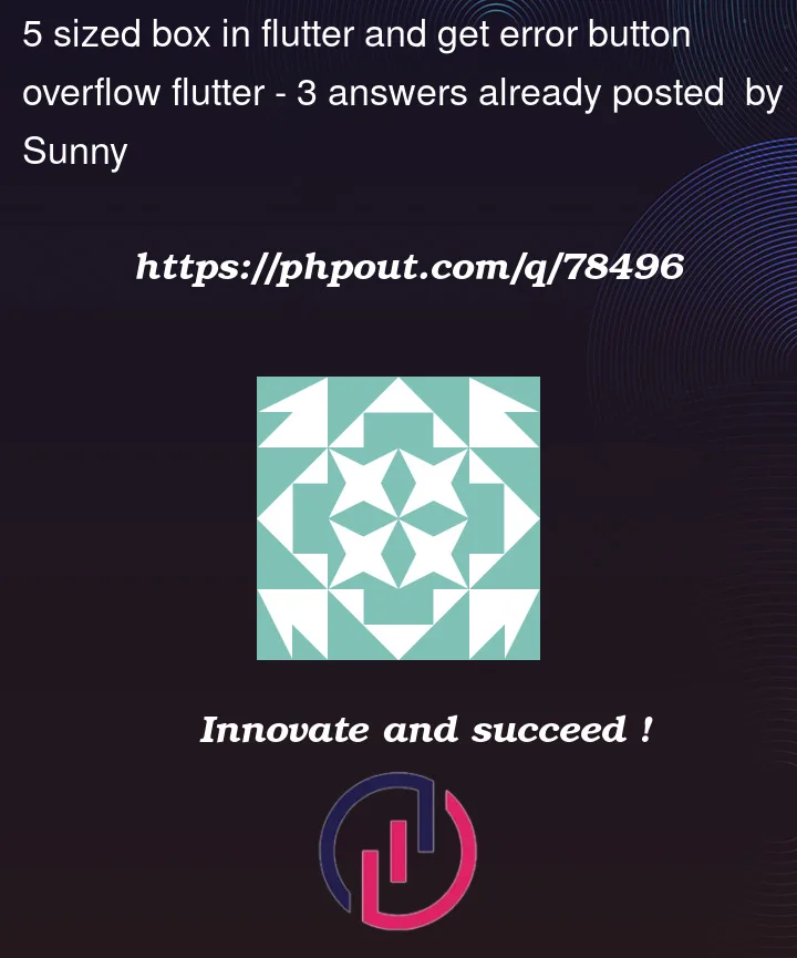 Question 78496 in Flutter