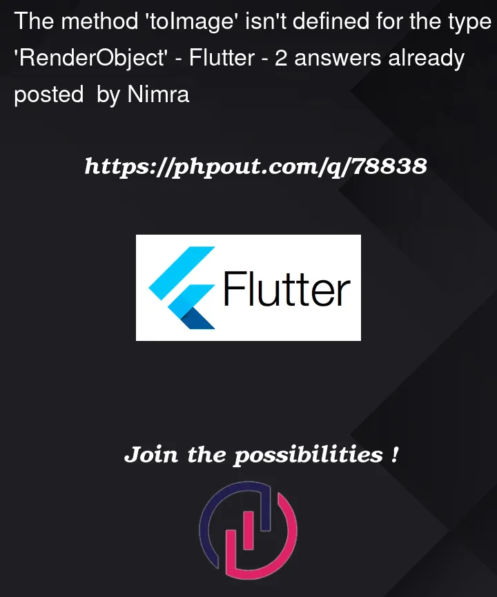 Question 78838 in Flutter