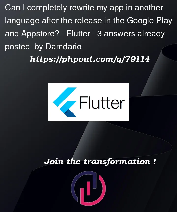 Question 79114 in Flutter