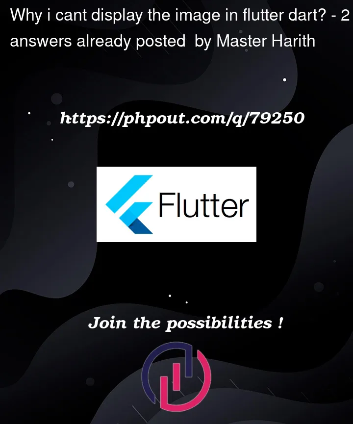 Question 79250 in Flutter