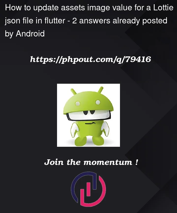 Question 79416 in Flutter