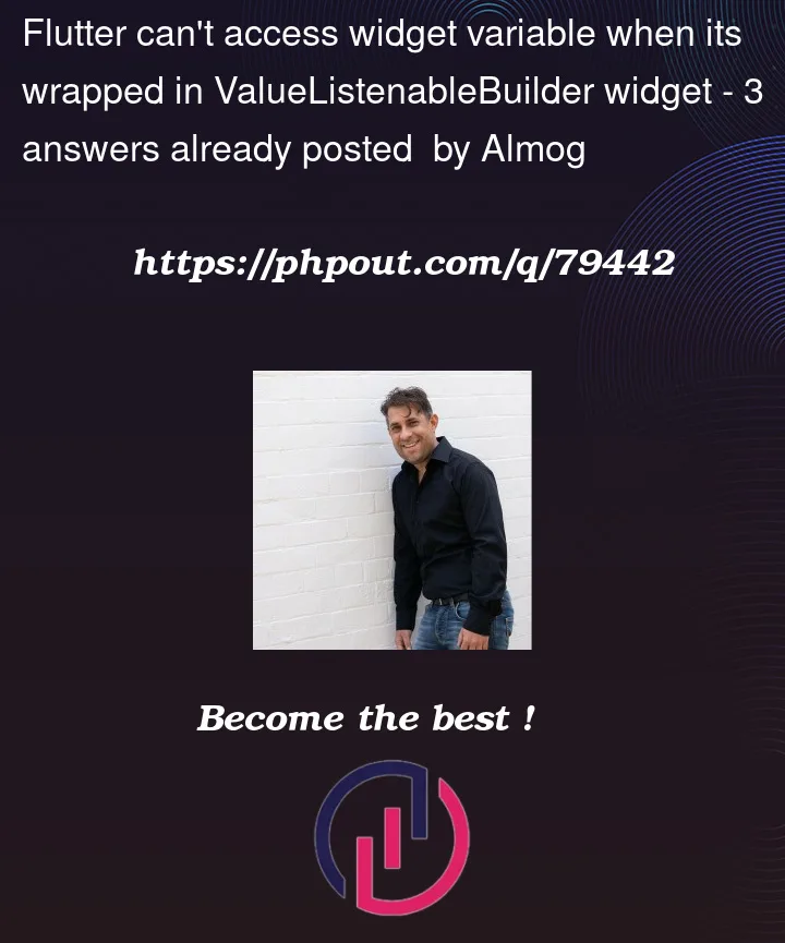 Question 79442 in Flutter