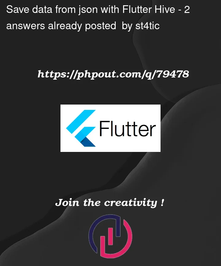 Question 79478 in Flutter