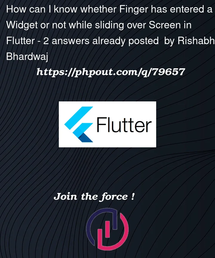 Question 79657 in Flutter
