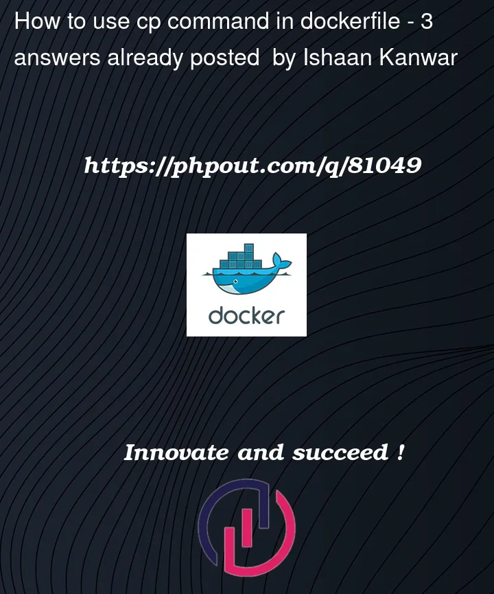 Question 81049 in Docker