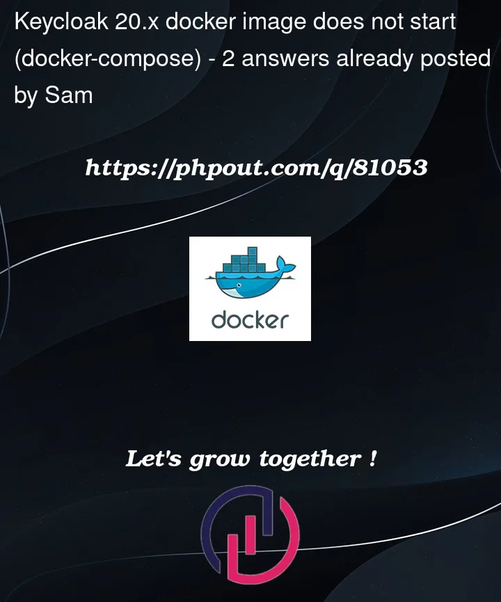 Question 81053 in Docker