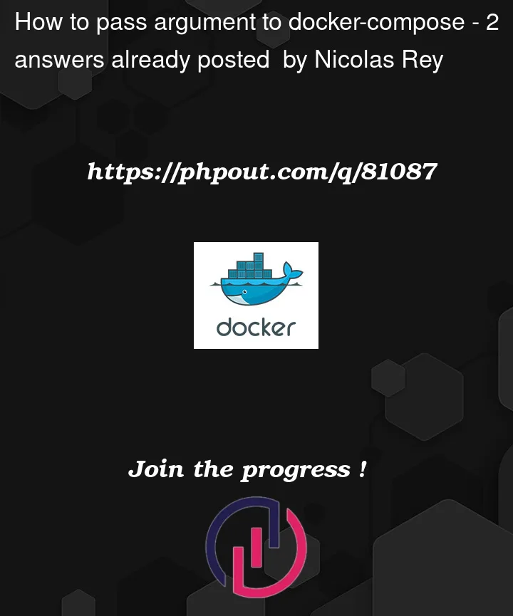 Question 81087 in Docker